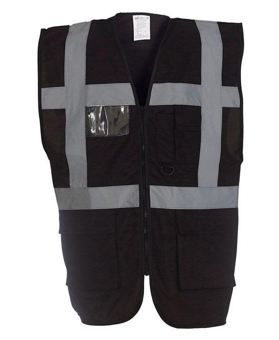 Multifunctional executive hi-vis waistcoat YK002