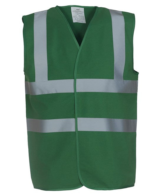 Hi-vis 2-band-and-braces waistcoat YK001