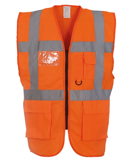 Multifunctional executive hi-vis waistcoat YK002