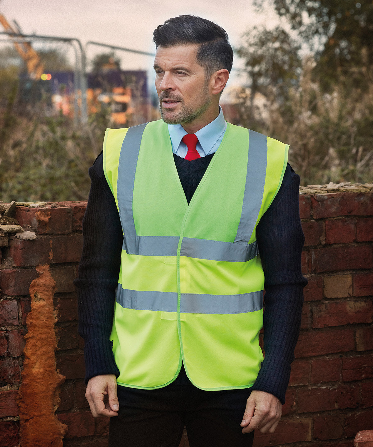 Hi-vis 2-band-and-braces waistcoat YK001