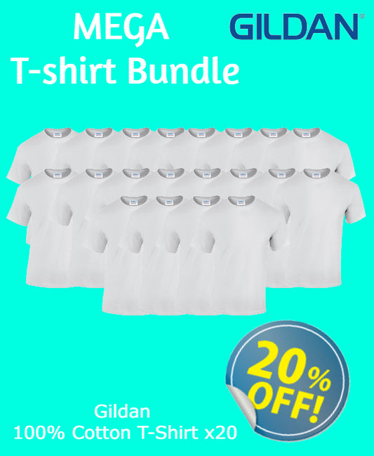 MEGA Gildan T-Shirt Bundle