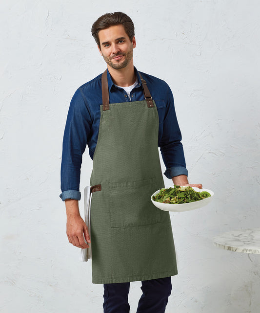 Annex Oxford bib apron PR144