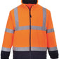 Hi-vis mesh-lined fleece PW963