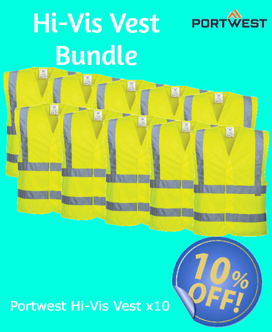 Portwest Hi-Vis Vest Bundle